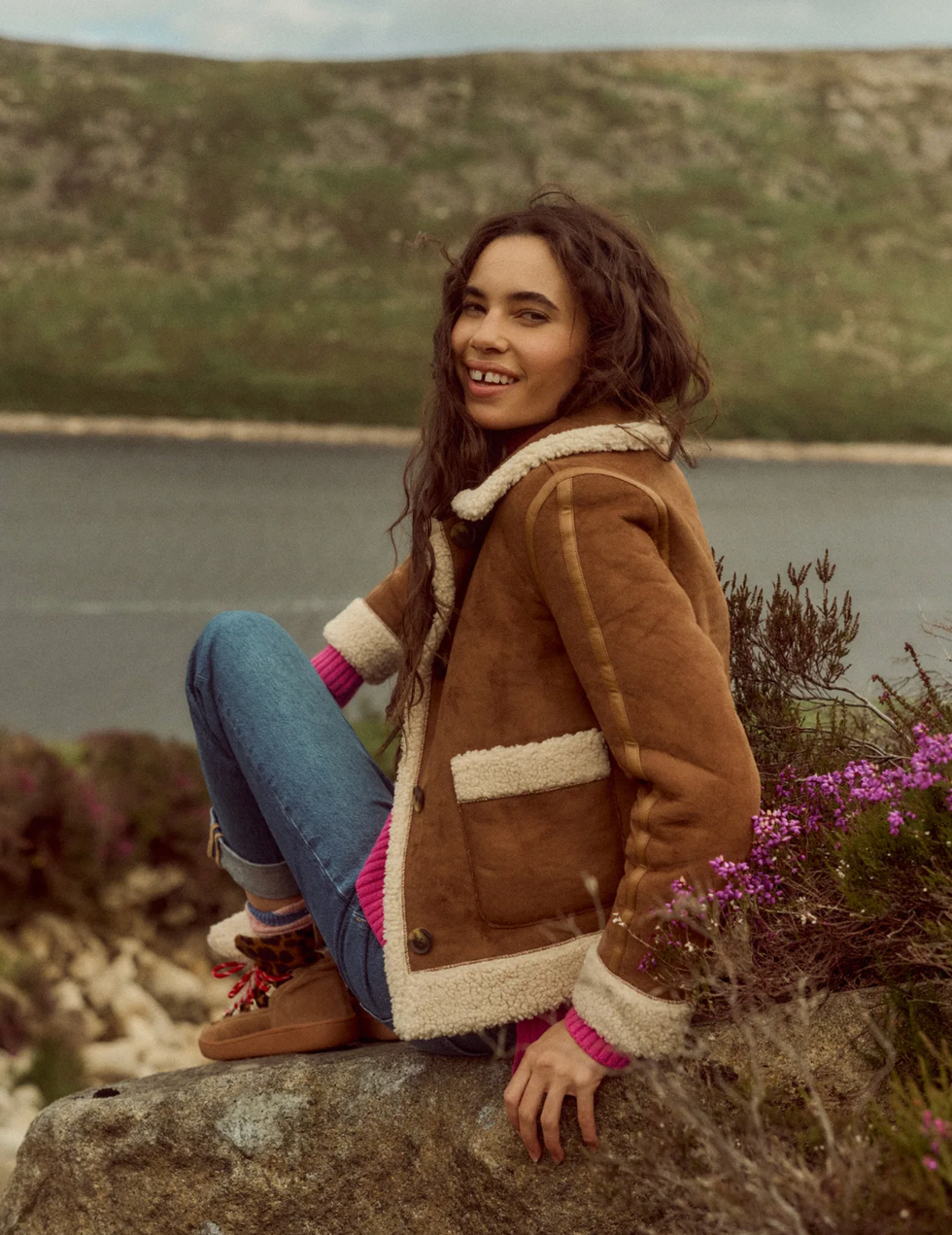 Faux Shearling Jacket