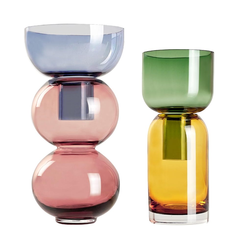Reversible Glass Vase (Set of 2)