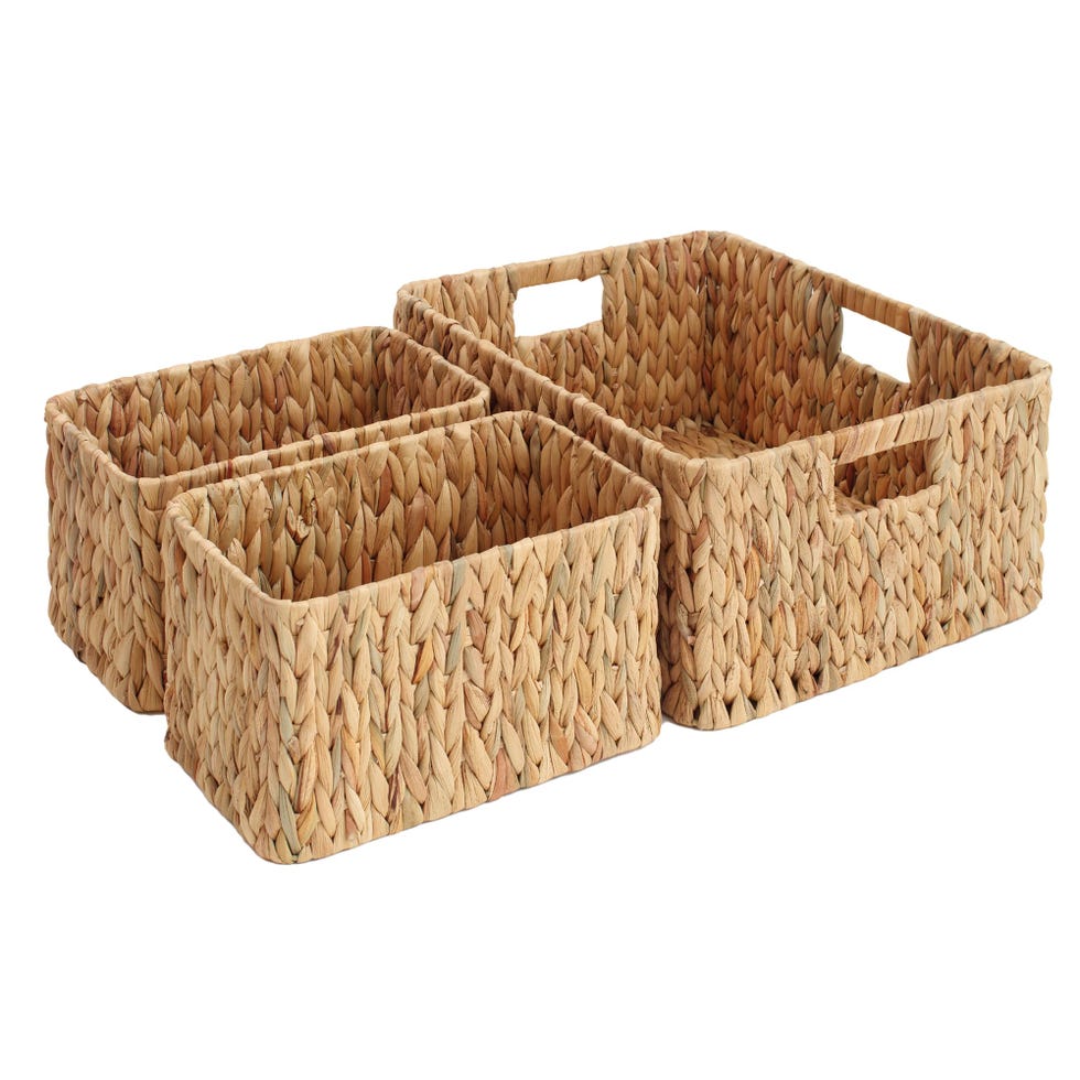 Set of 3 Wicker Baskets