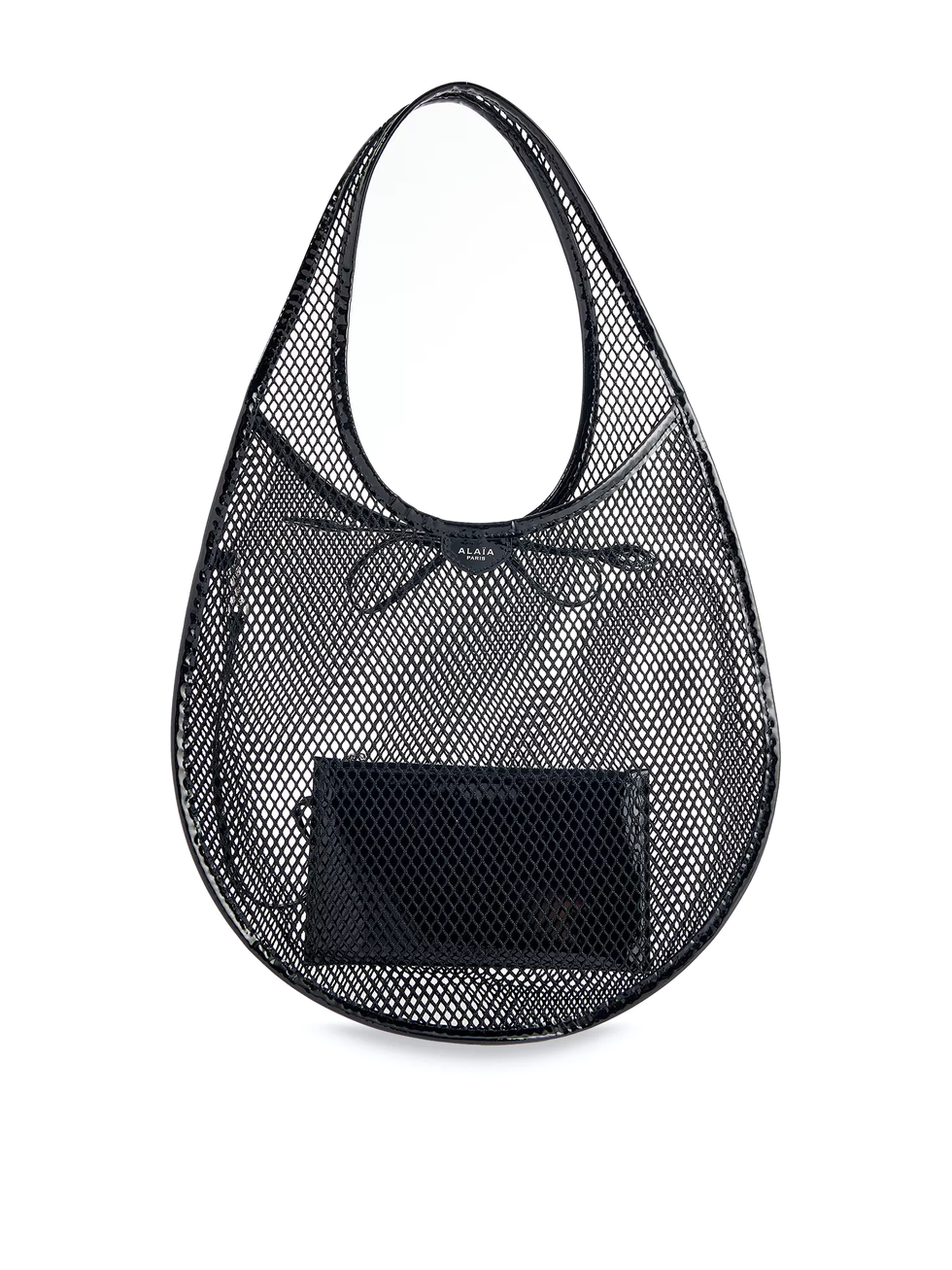 One Piece Medium Woven Shoulder Bag