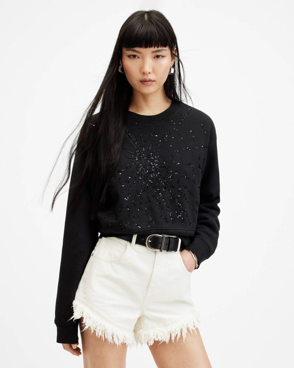 Shatter Separo Embellished Sweatshirt