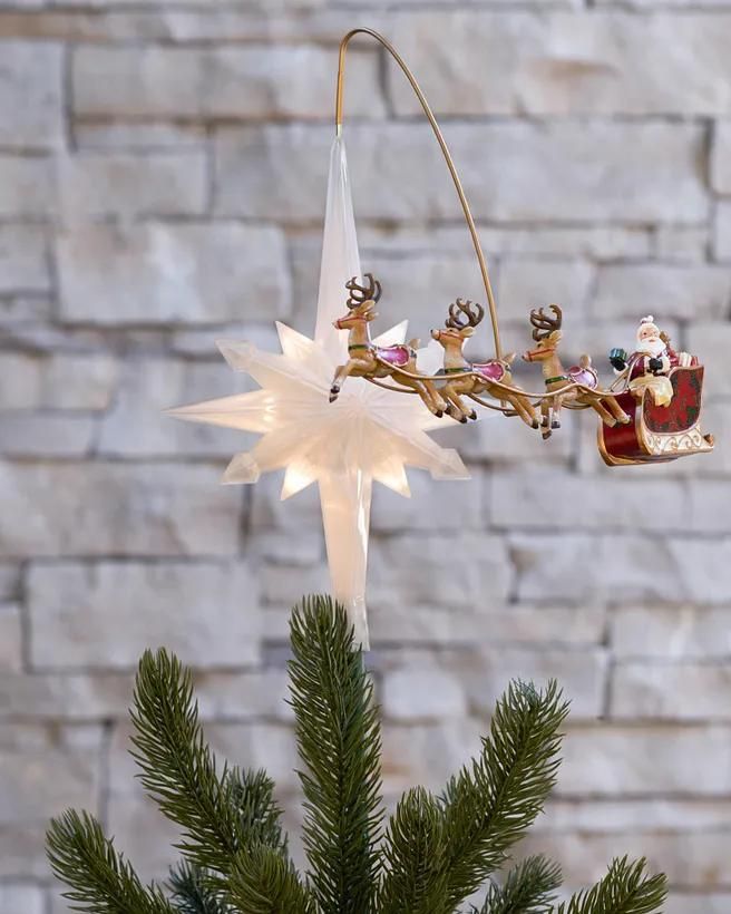 Snowman Christmas Tree Topper - Christmas Tree Decoration - Lighted Tree Topper - order Christmas Tree