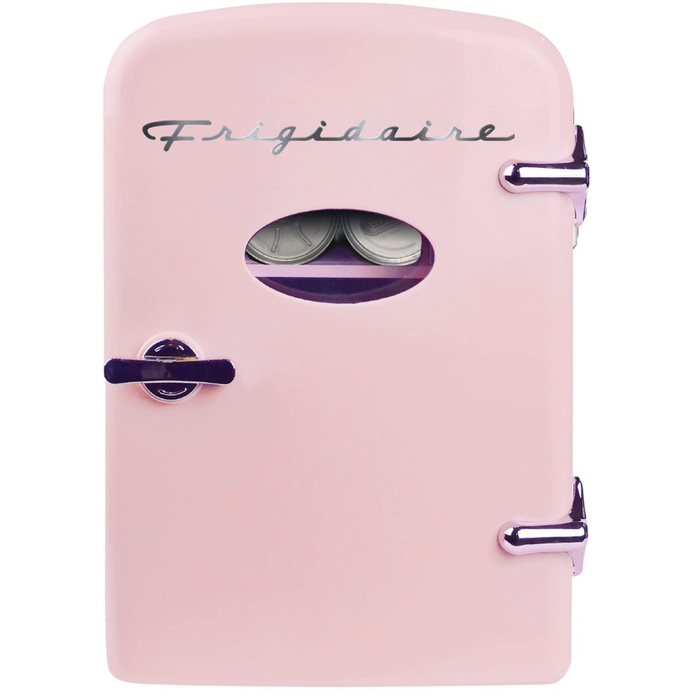 Pink Mini Portable Fridge