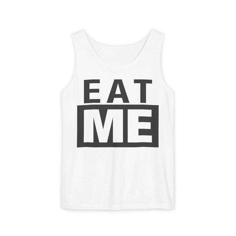 Eat me tank top