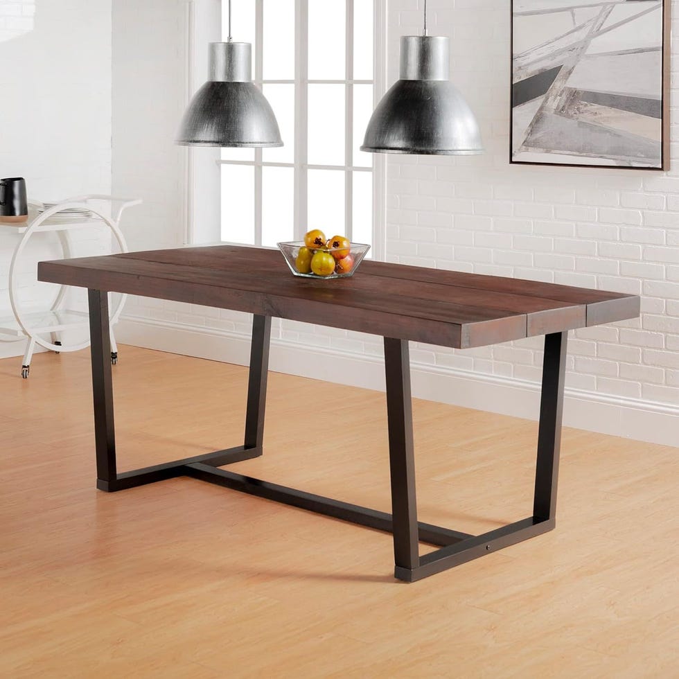 Mesa de comedor de madera maciza Andre