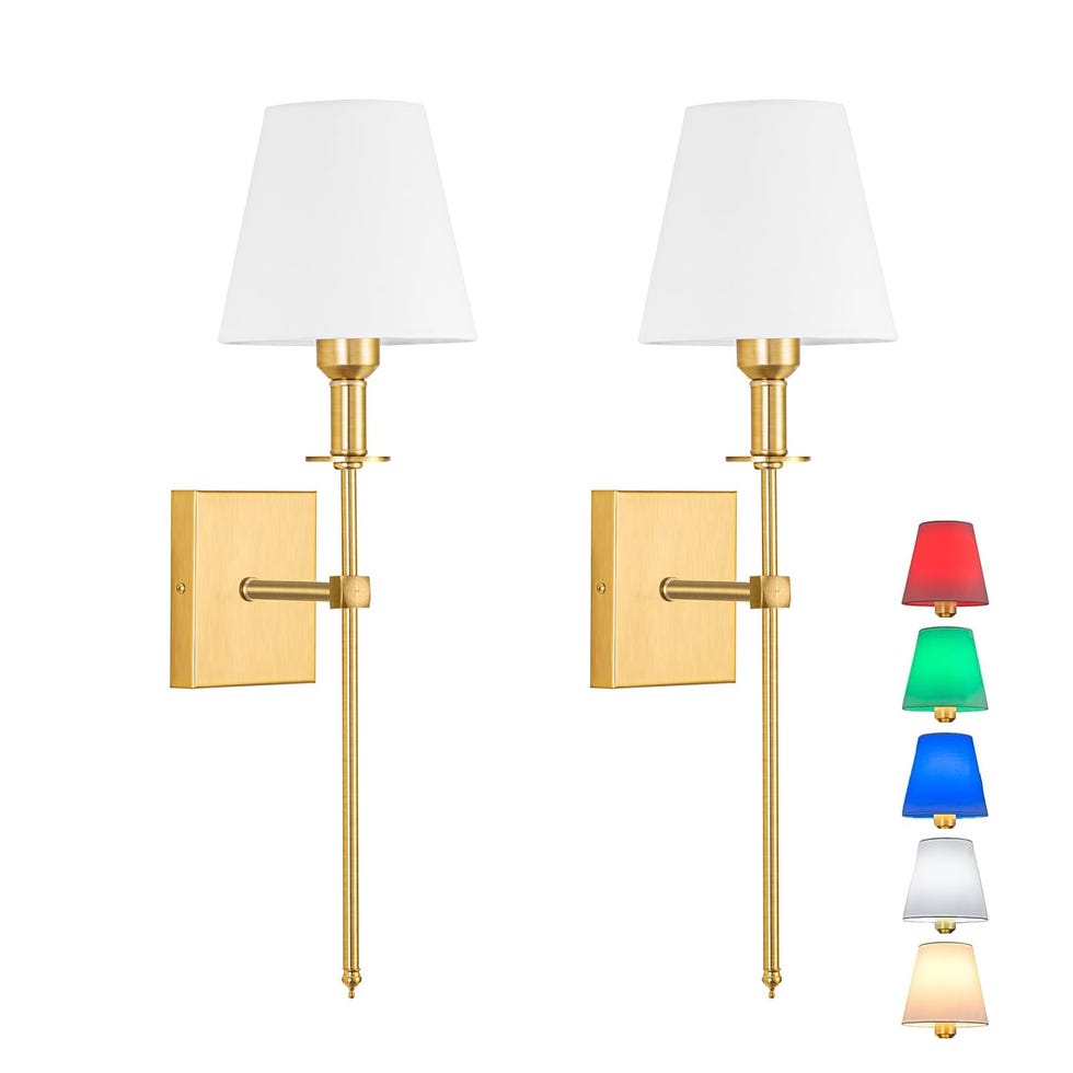 Battery Operated Wall Sconces Set