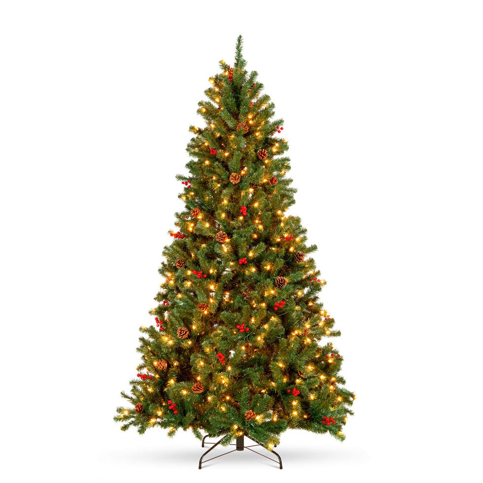 Pre-Lit Pre-Decorated Artificial Christmas Tree
