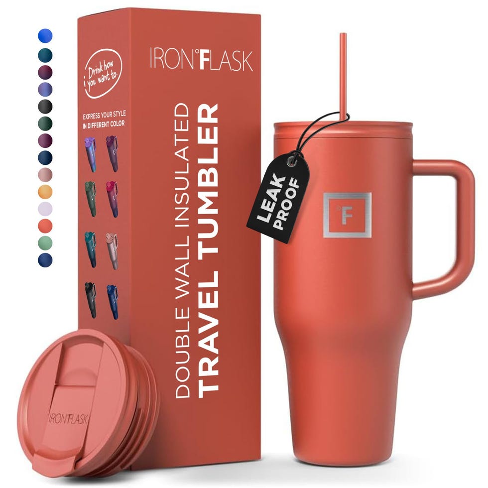 Co-Pilot Insulated Mug with Straw & Flip Cap Lids