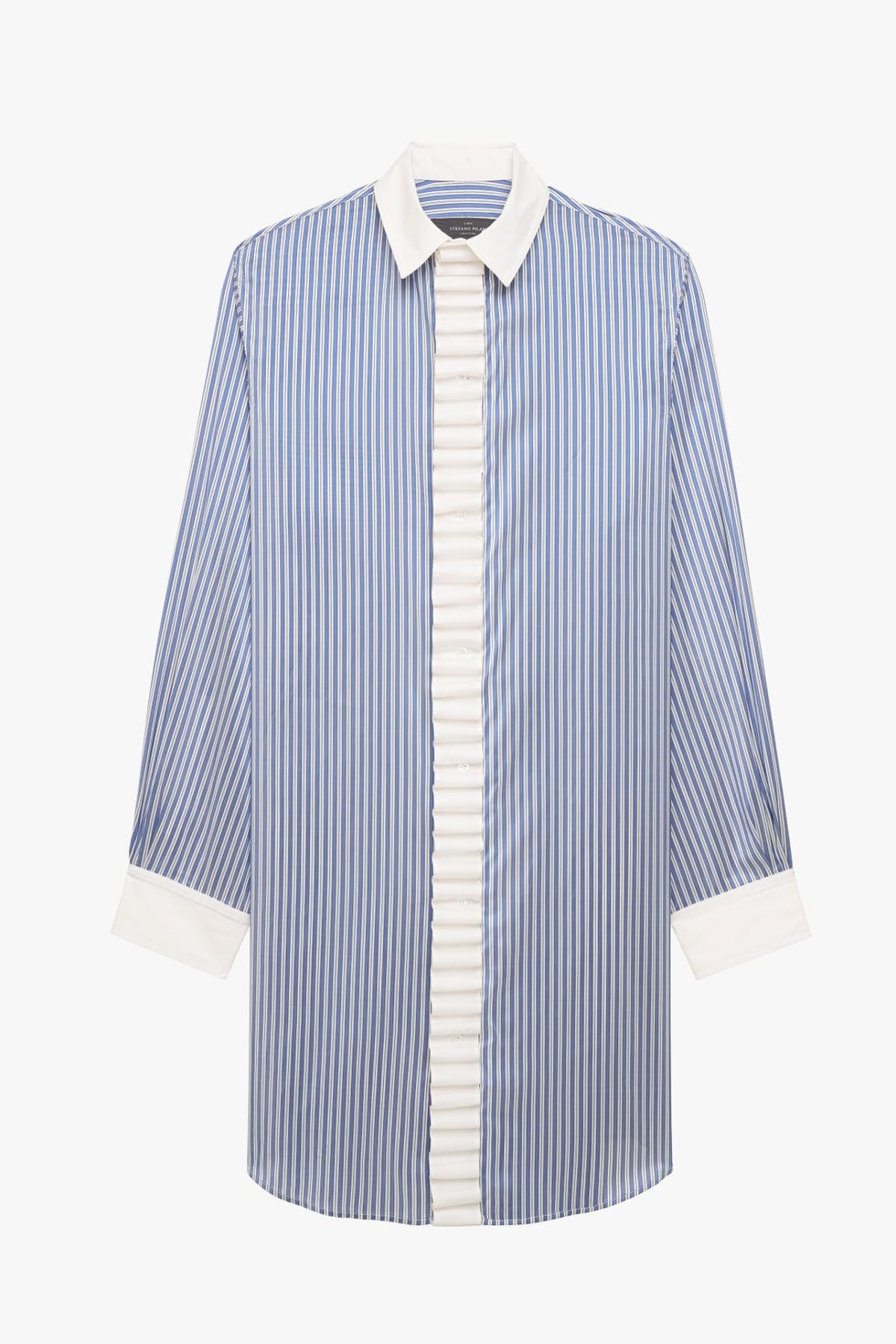 Striped Frill Front Dress