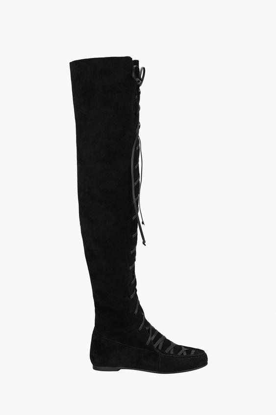 Lace-Up Boots