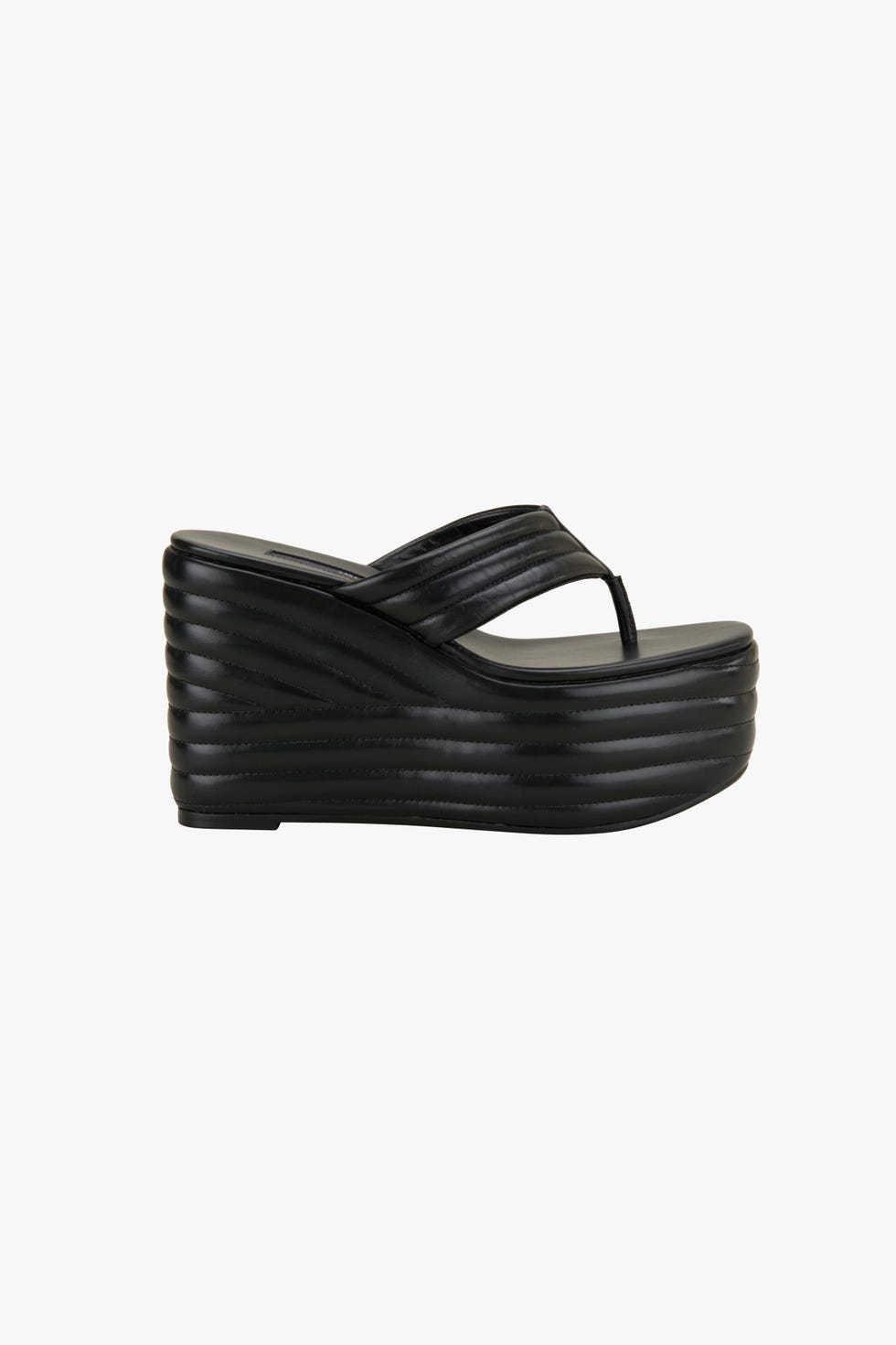 Leather Platform Sandals