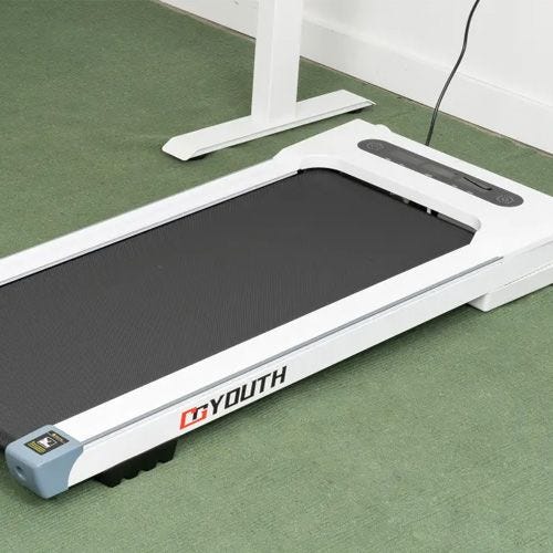 GoYouth 2-in-1 Under-Desk Electric Treadmill