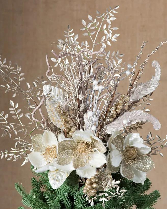 Magnolia Bouquet Christmas Tree Topper