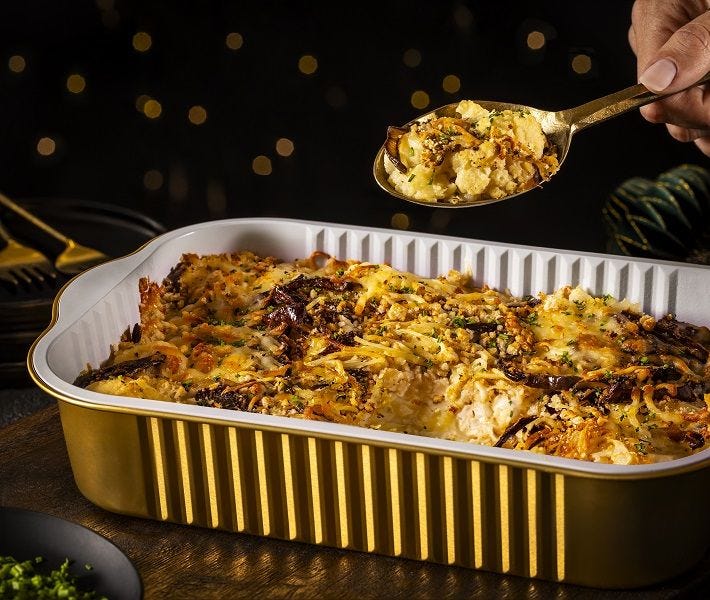 Taste the Difference Sprout, Leek and Cavolo Nero Gratin 600g