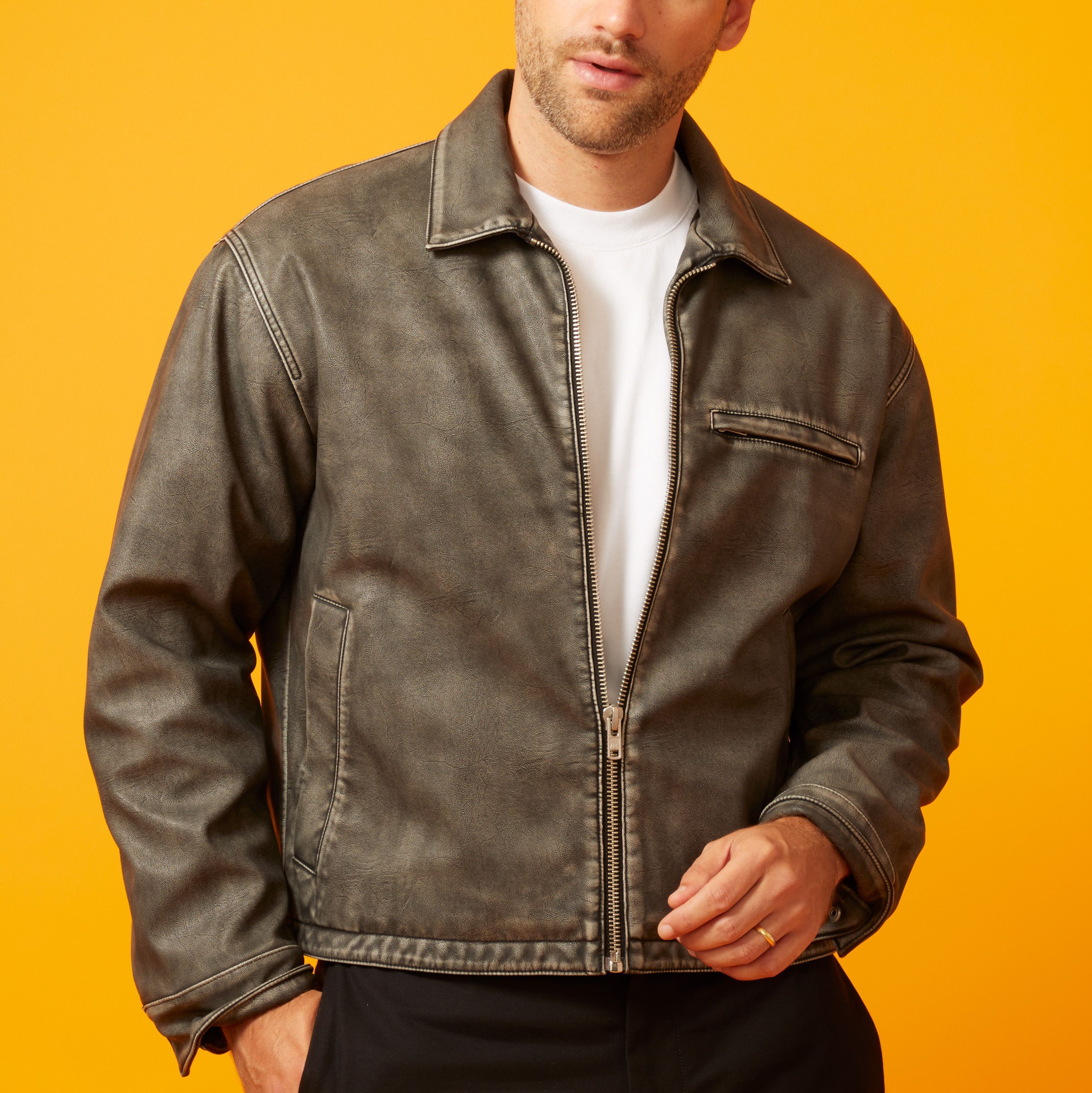 Best leather jacket under 500 best sale