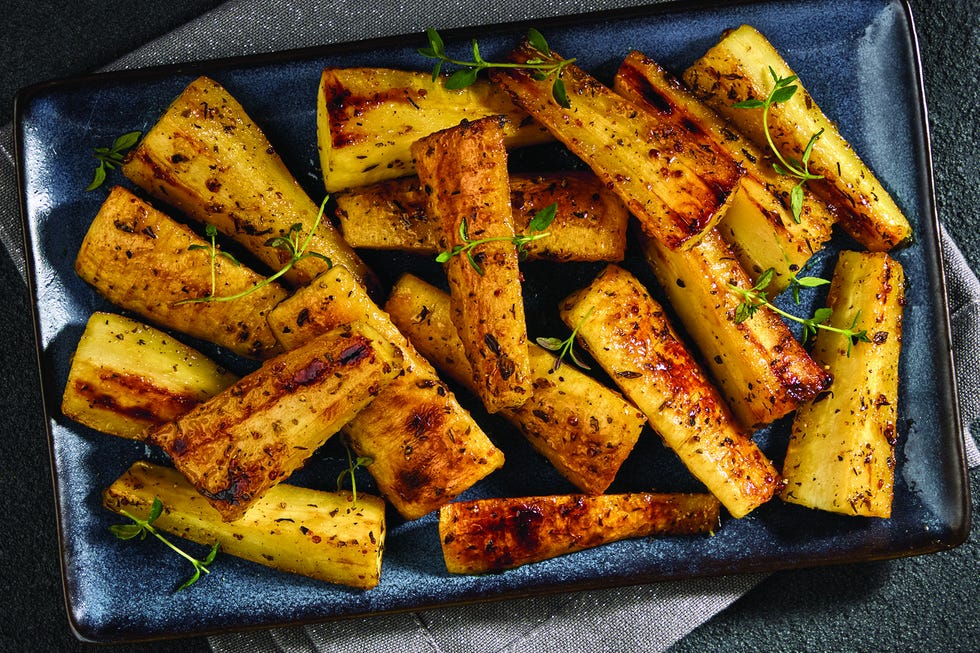 The Best Parsnip Wedges With Honey & Wholegrain Mustard