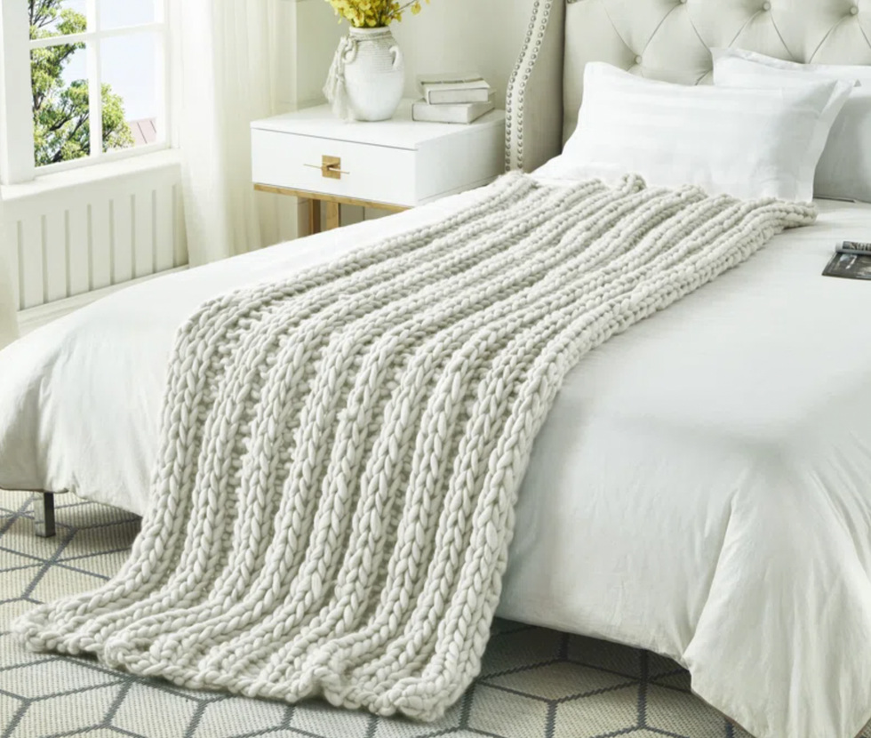 Keon Channel Comfortable Knit Throw