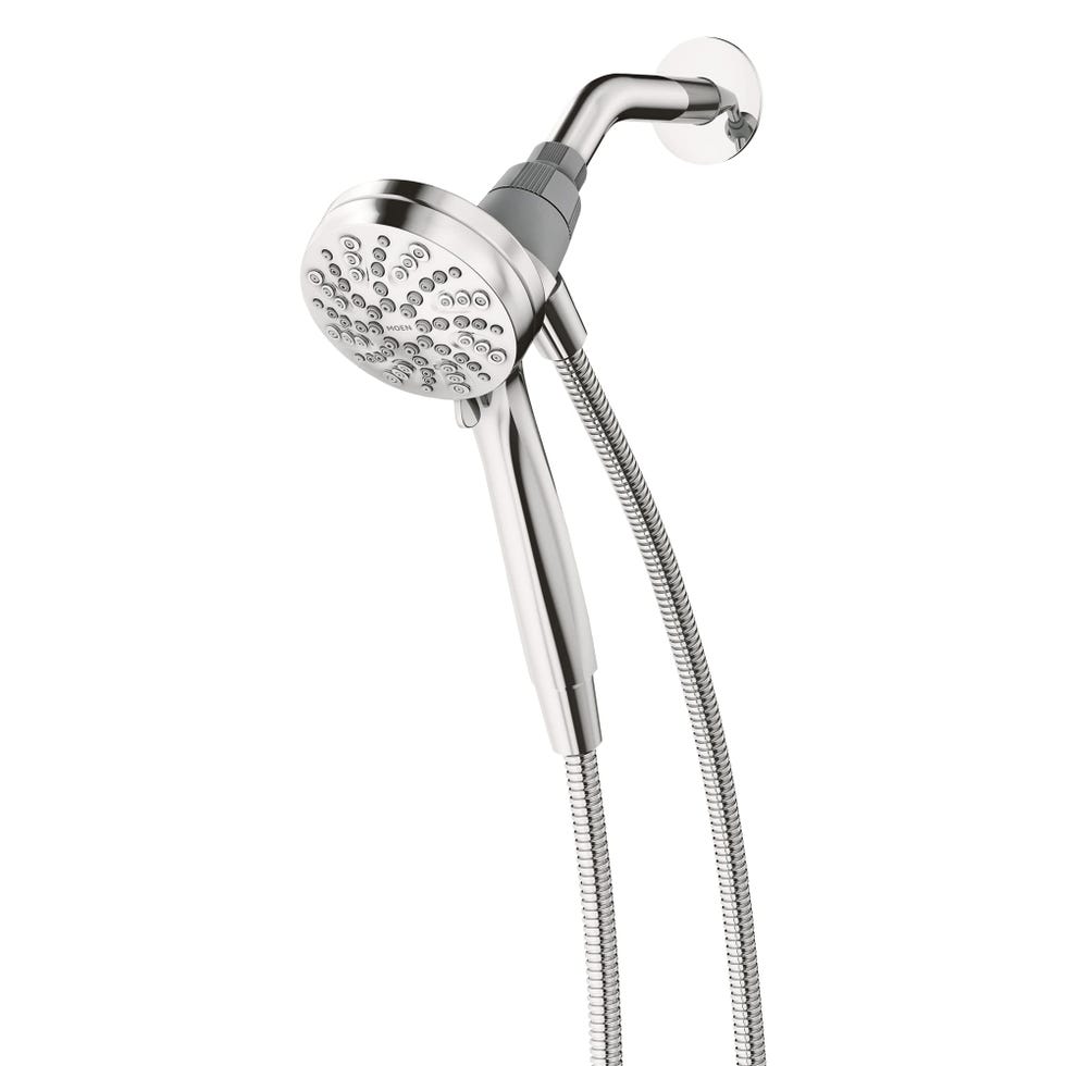 Magnetix Six-Function Handheld Showerhead