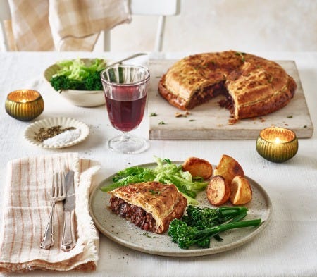 Duck & Venison Pithivier Pie 1020g