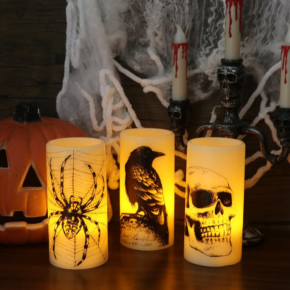 Halloween Flickering Candles