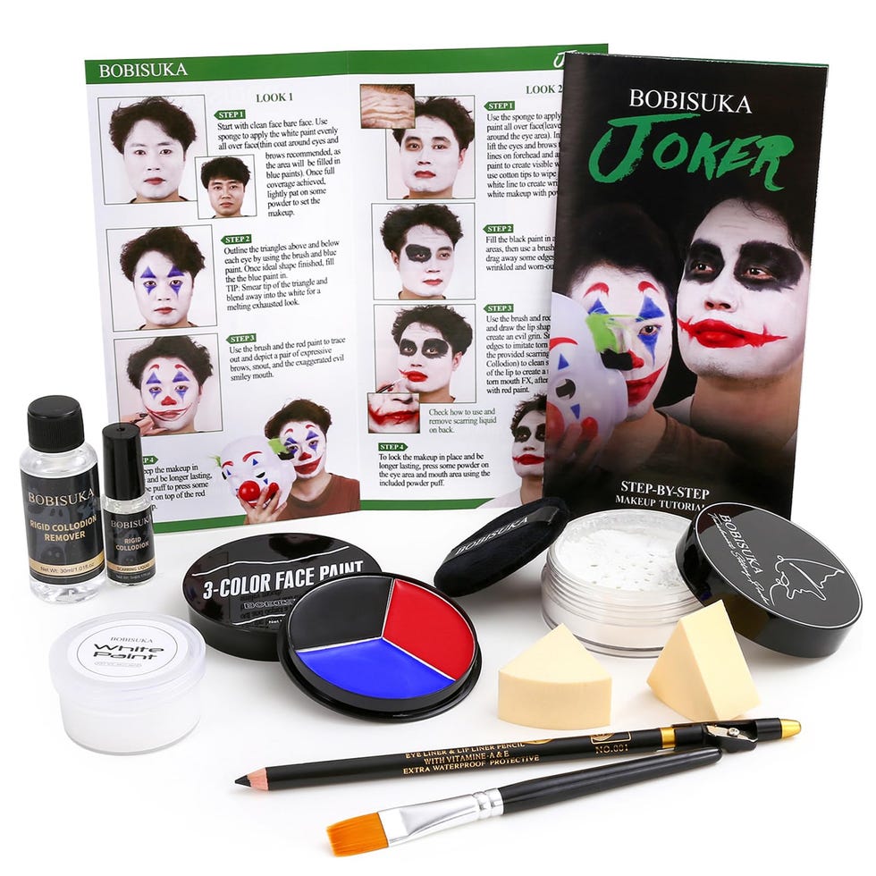 Halloween Joker/Clown Makeup