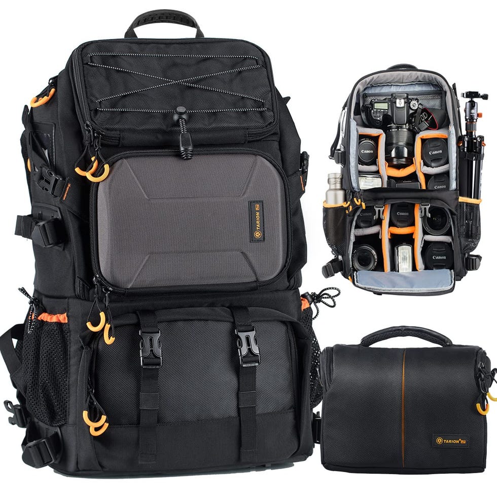 TARION Pro PB-01 Zaino Fotografico Grande e Borsa a Tracolla per Fotocamera per Obiettivi Treppiede Laptop 15.6