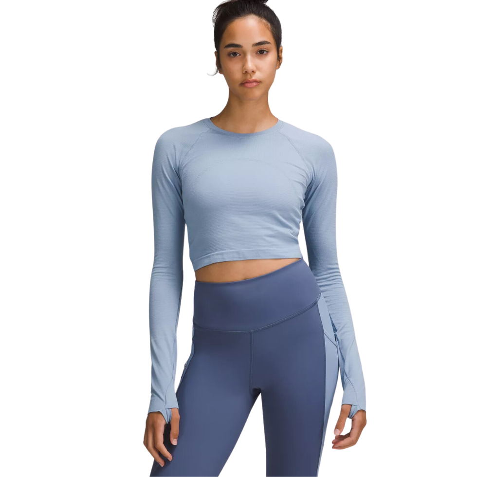 Swiftly Tech Cropped Long-Sleeve Shirt 2.0