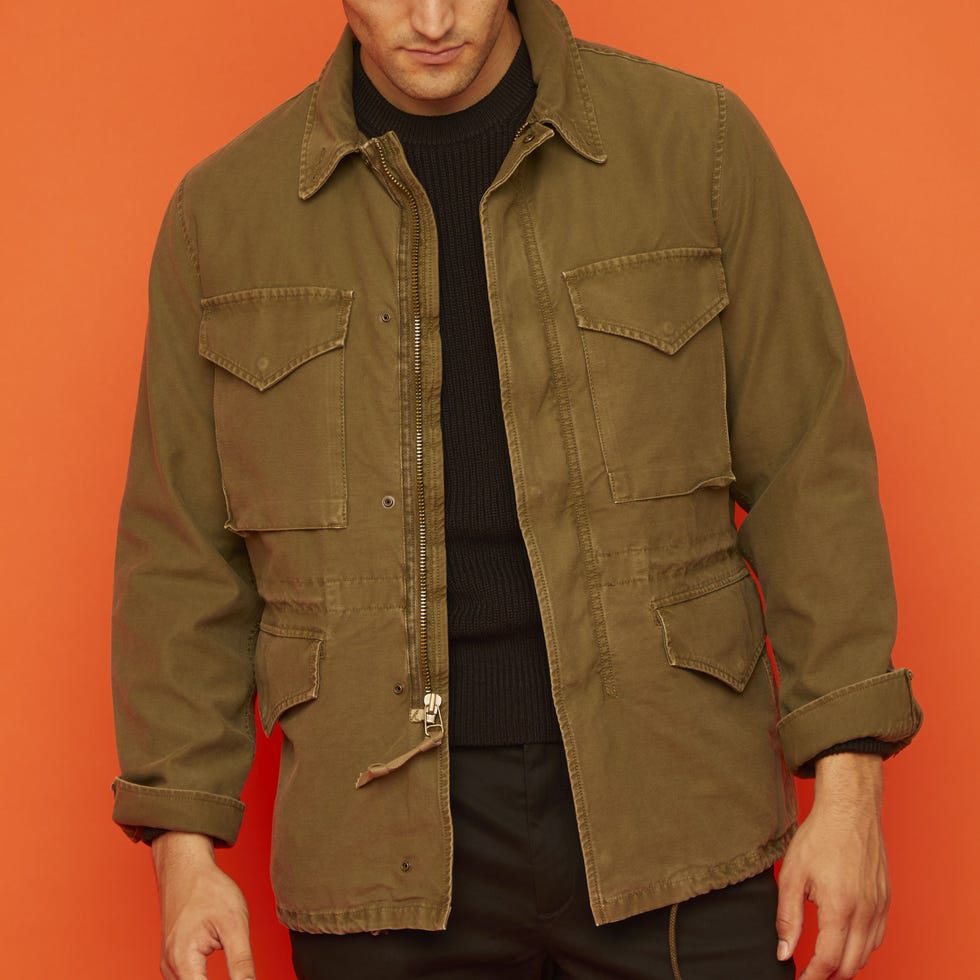 Garment-Dyed Field Jacket