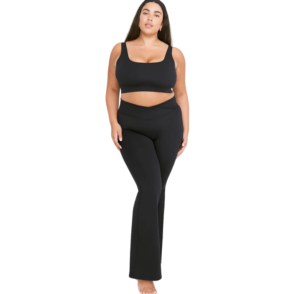 DayFlex Wrap High Waisted Flared Yoga Pant