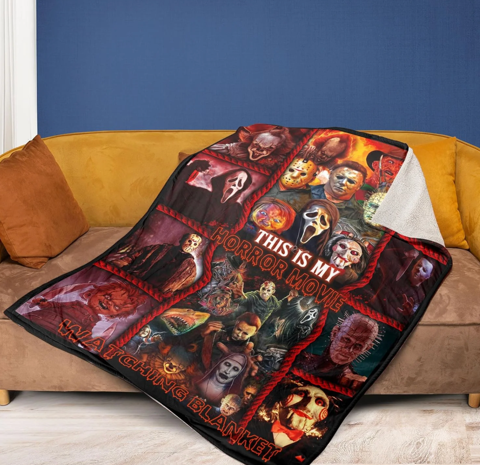 This is My Horror Movie Watching Blanket