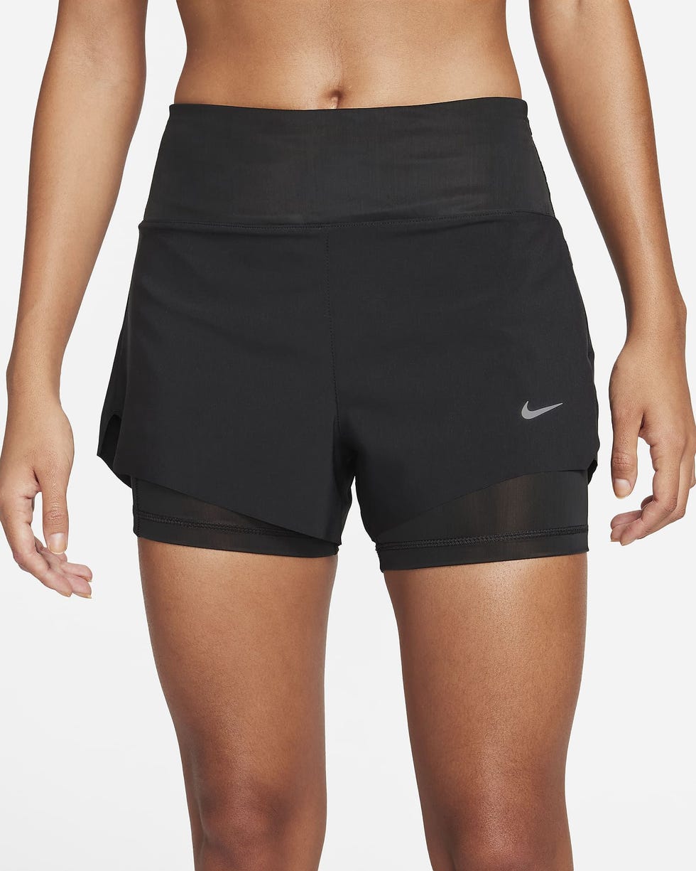 Nike Dri-FIT Swift Shorts da running 2-in-1 a vita media con tasche