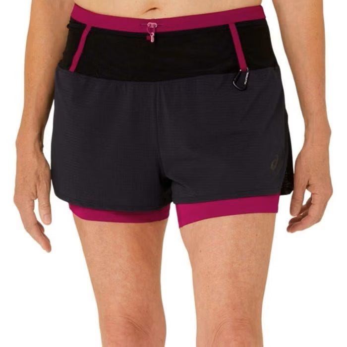ASICS SHORT FUJITRAIL 2-IN-1 DONNA