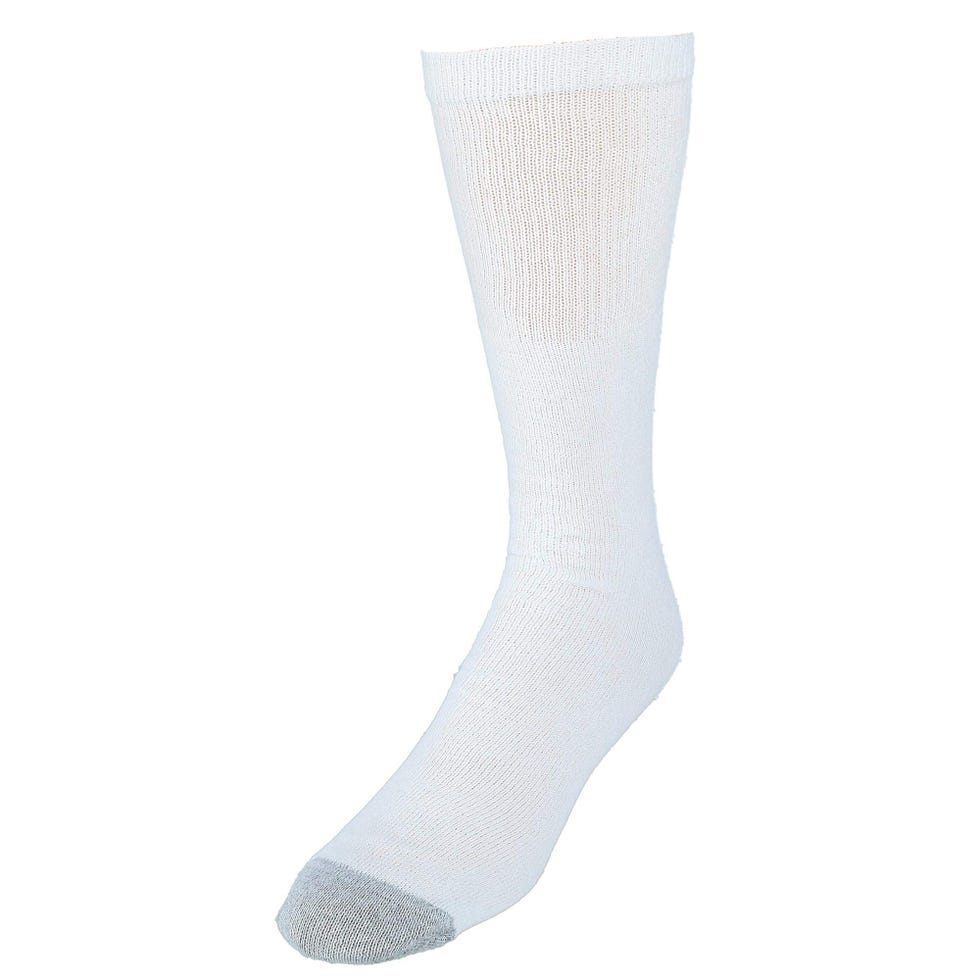 White Cushioned Over the Calf Athletic Socks - 6 Pack