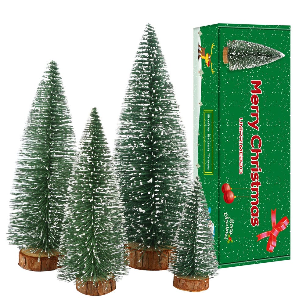 Mini Christmas Trees (Set of 4)