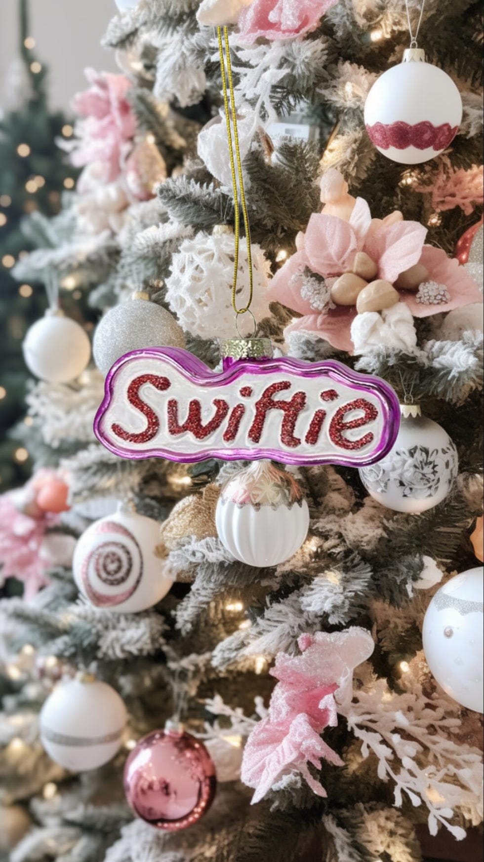 Swiftie Glass Ornament