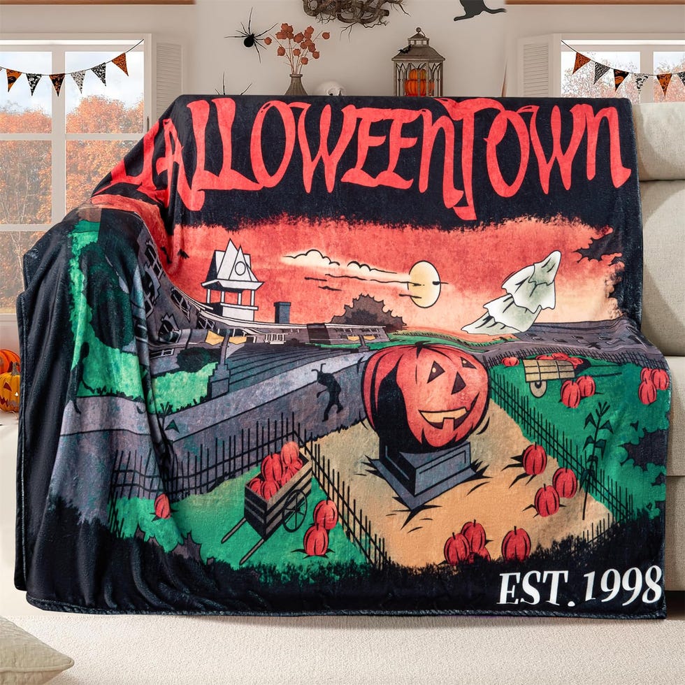 Halloweentown Throw Blanket