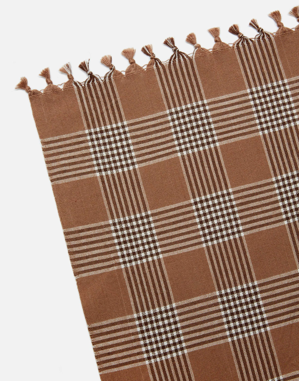 GLEN PLAID – Chestnut Tablecloth