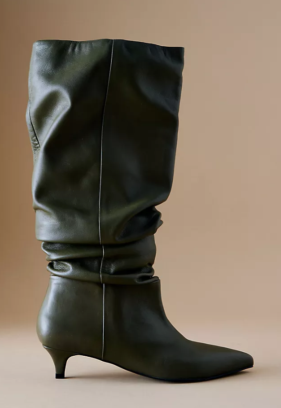By Anthropologie Slouch Knee-High Boots