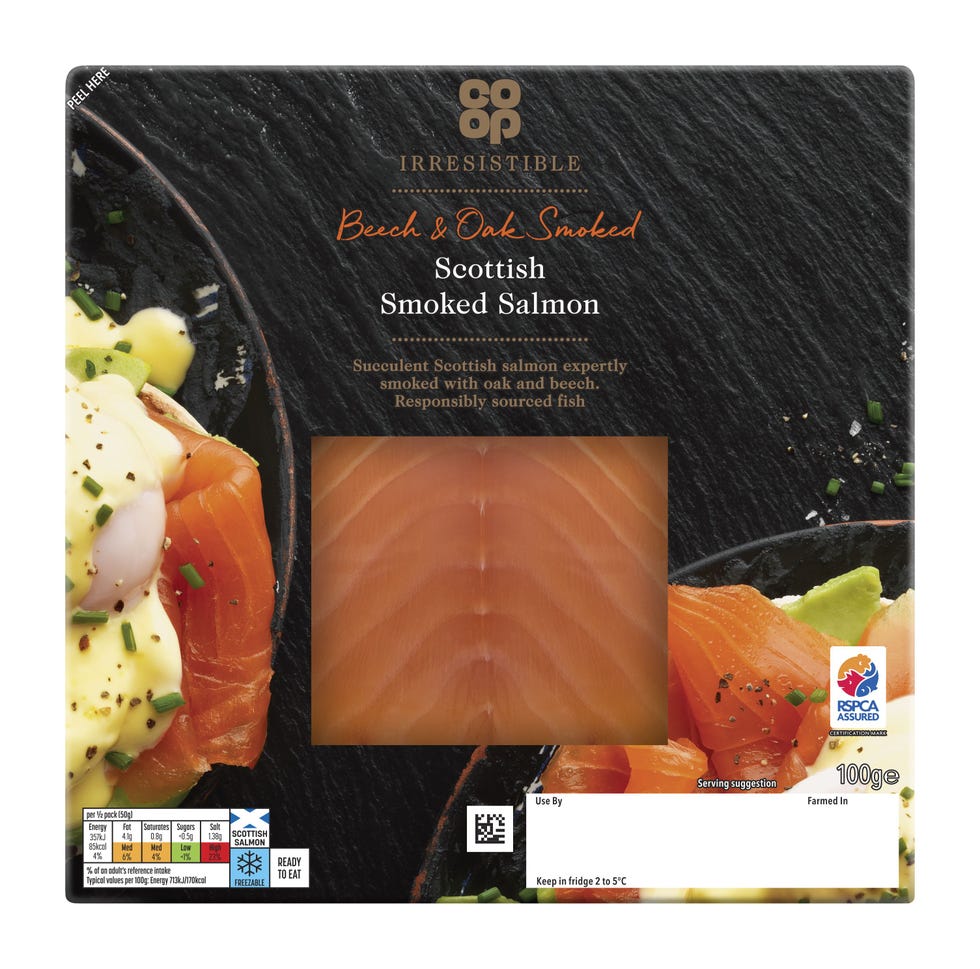 Irresistible Beechwood Smoked Salmon 100g