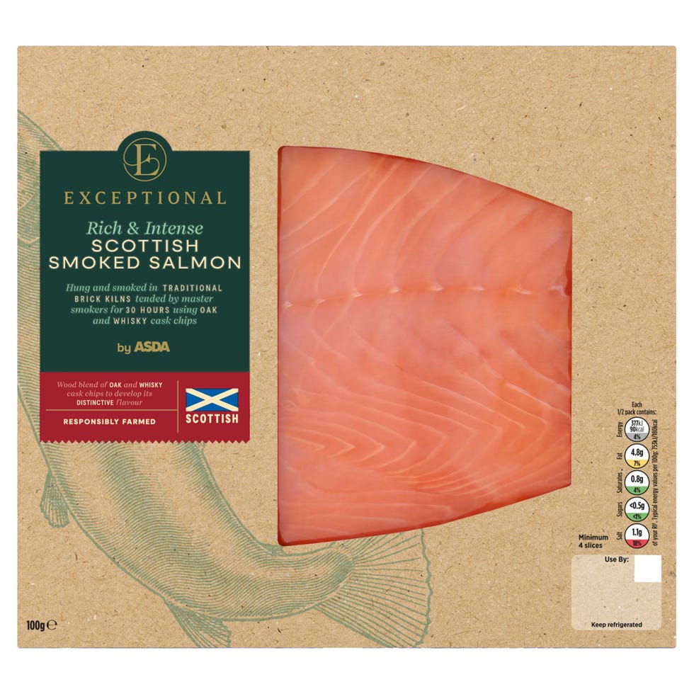 Exceptional Rich & Intense Scottish Smoked Salmon 100g