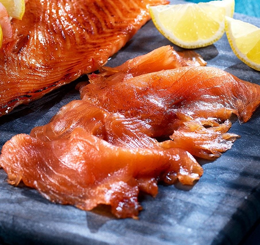 Exceptional Fig, Whisky & Spiced Honey Smoked Salmon 100g