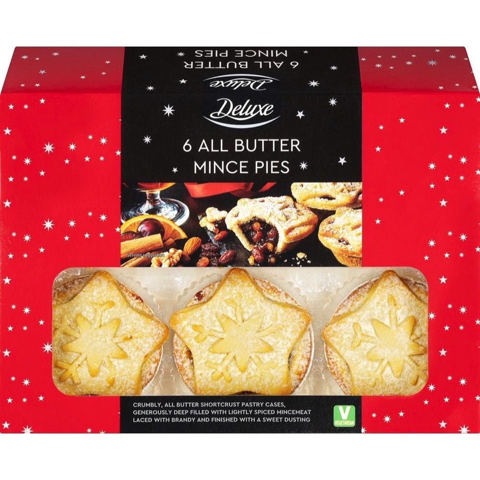 Deluxe All Butter Mince Pies 6pk
