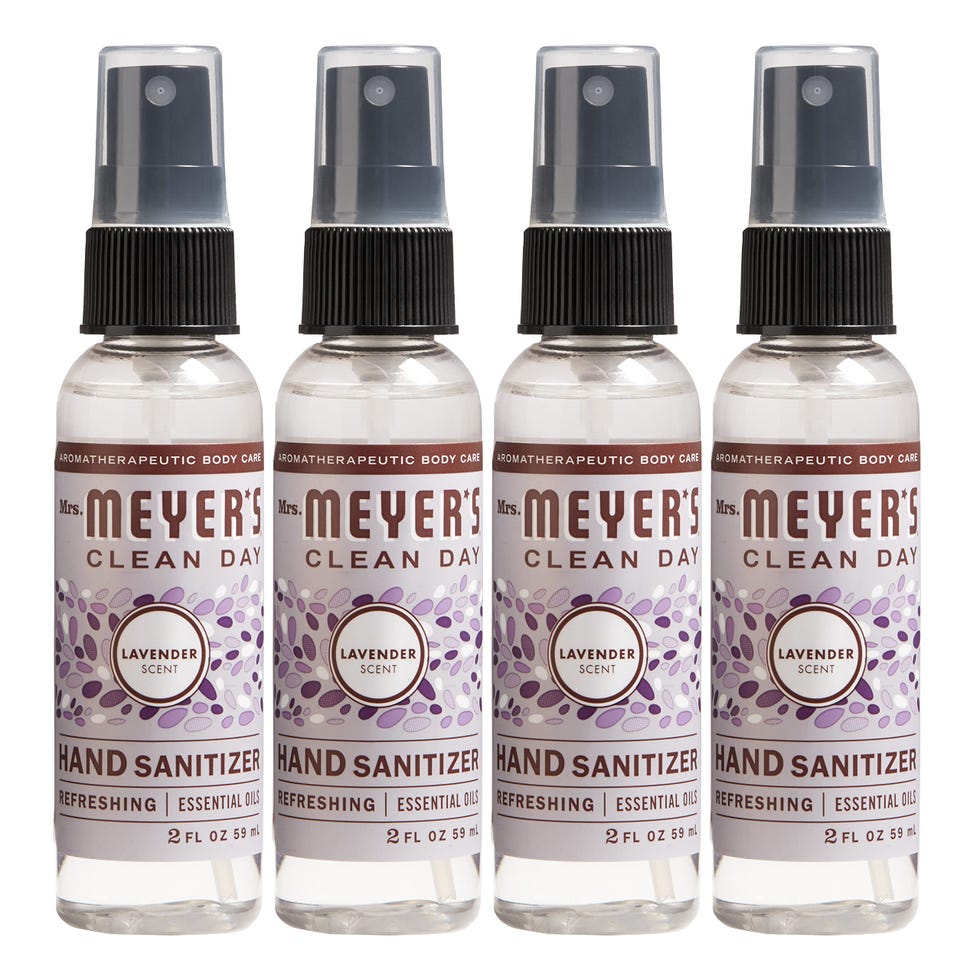 Antibacterial Travel Size Hand Sanitizer Spray 4-Pack