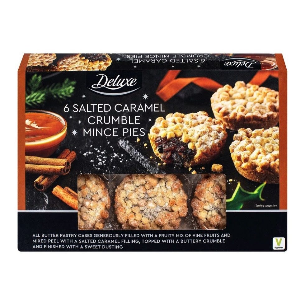 Deluxe Crumble Mince Pies 6pk