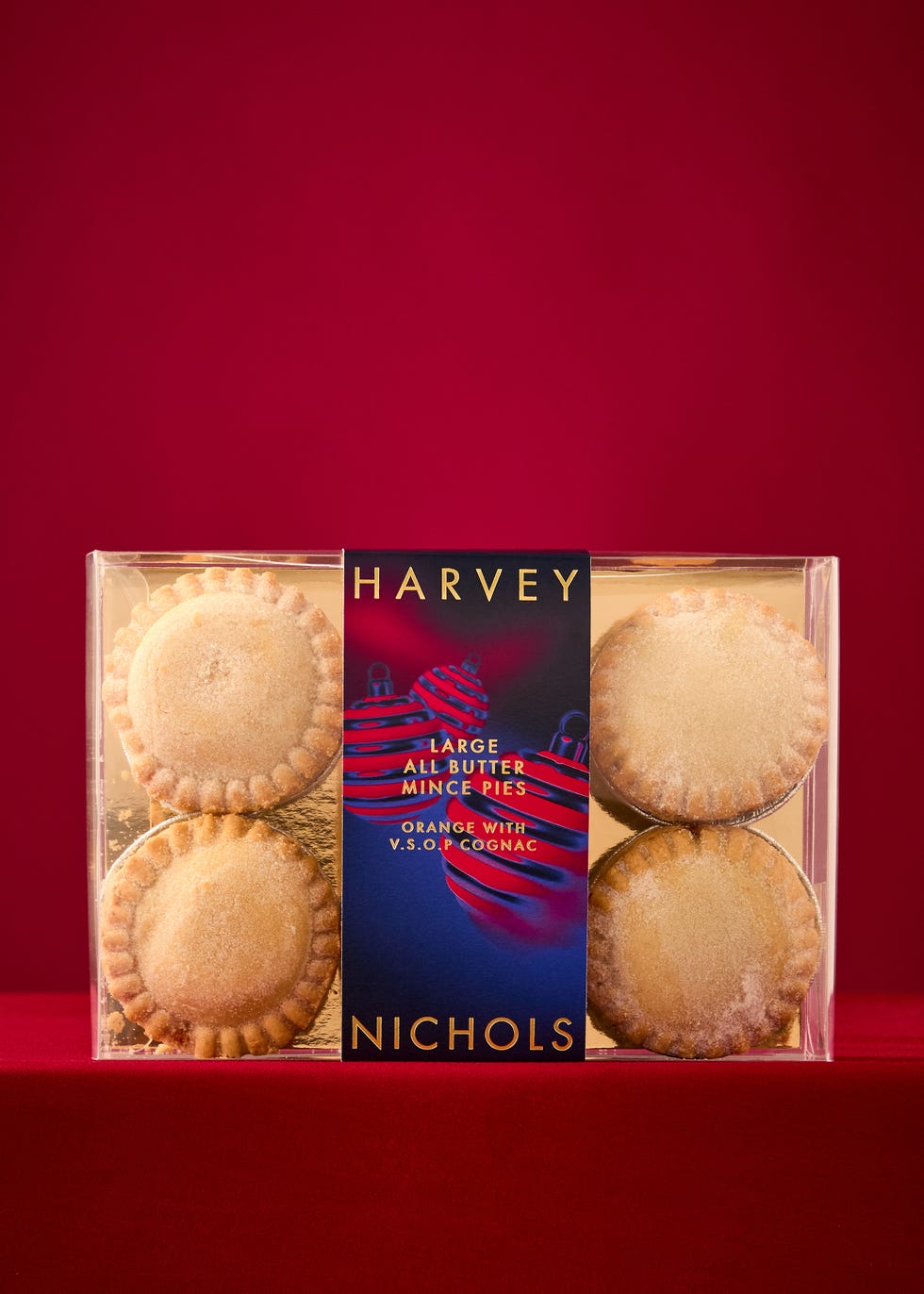 Large All Butter Mince Pies With Orange & VSOP Cognac 6pk