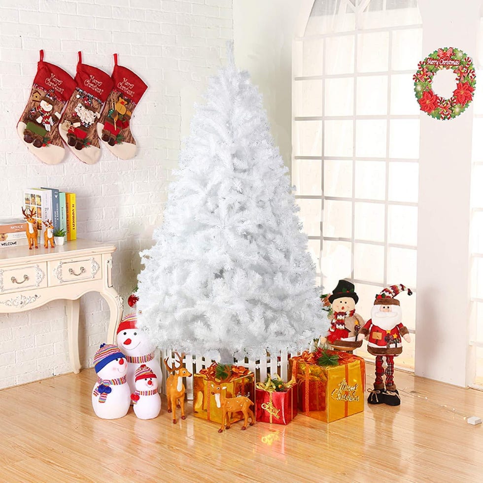 Traditional White Christmas Tree 