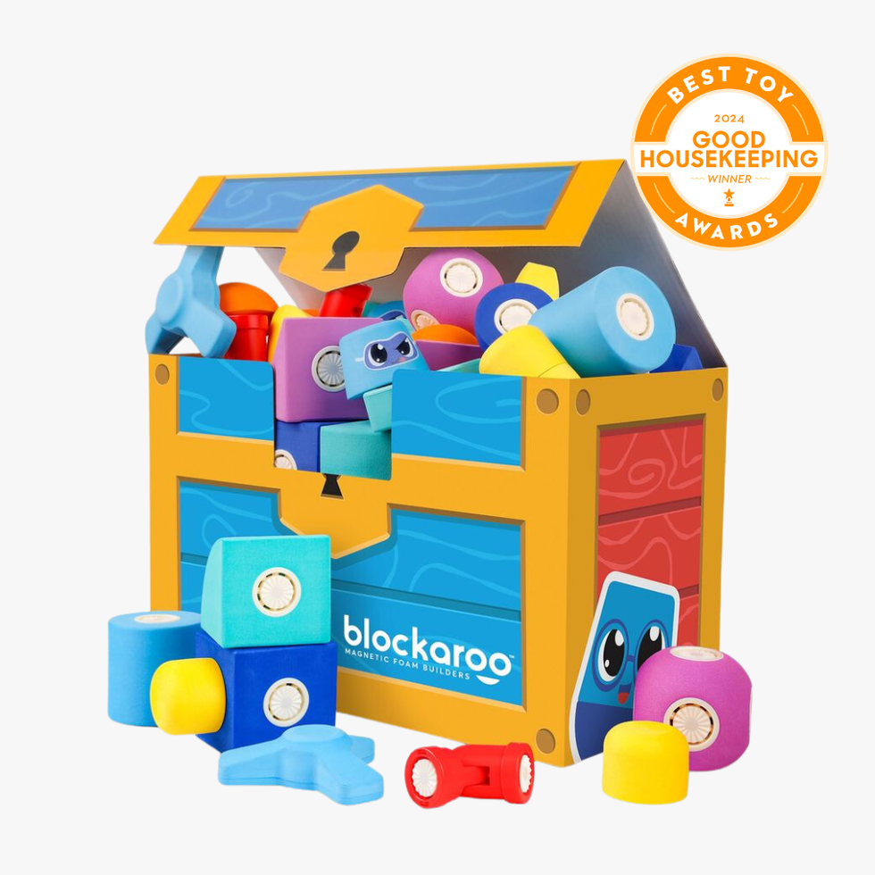 Magnetic Foam Building Blocks