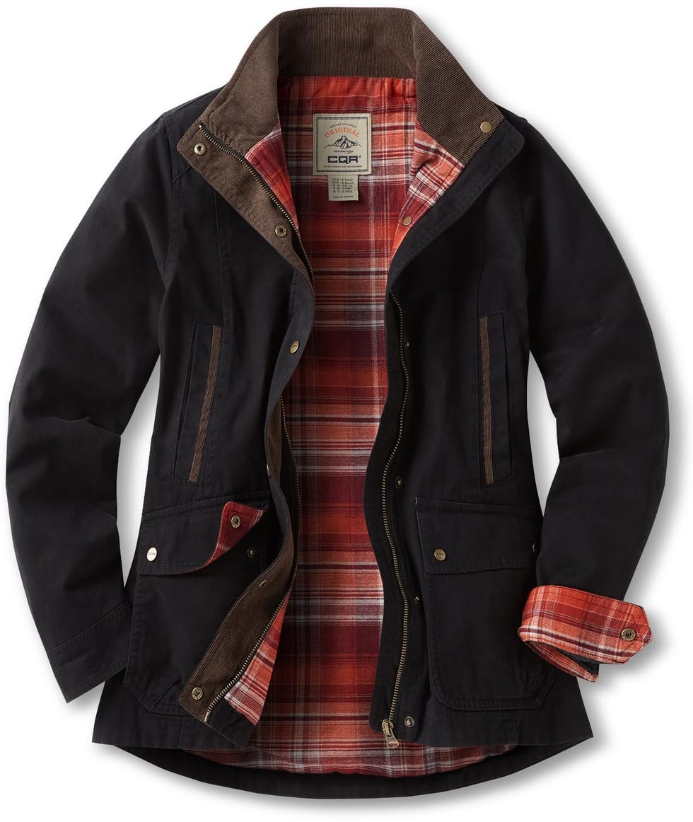 Twill Flannel Shirt Jacket