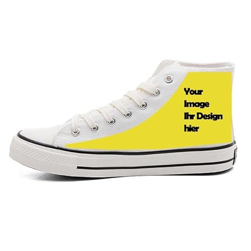 Zapatillas deportivas altas de lona personalizables