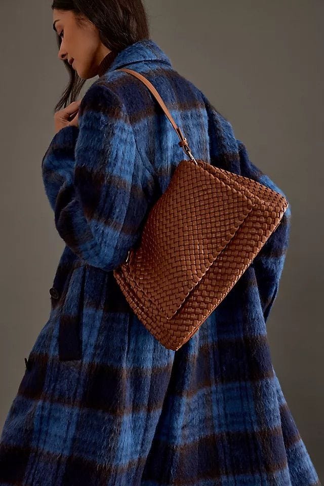 Woven Shoulder Bag